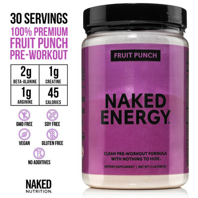 Pre Workout Supplement Fruit Punch