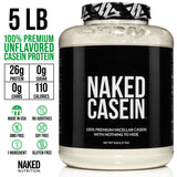 unflavored casein protein powder