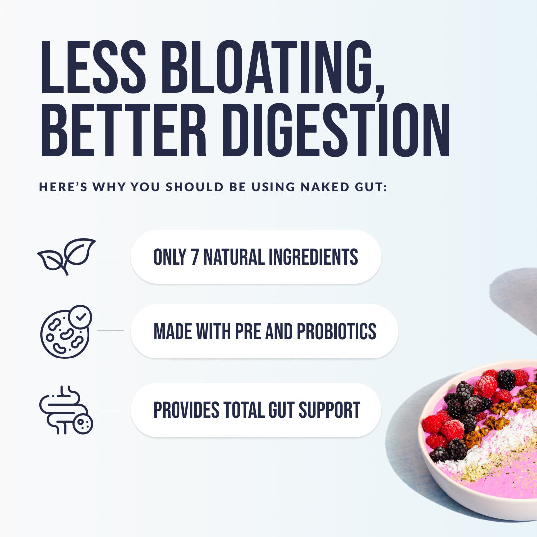 Gut Health Supplement | Naked Gut - 40 Servings