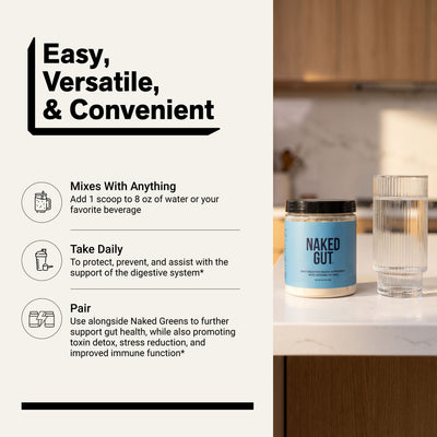Supplément de santé intestinale | Naked Gut - 40 portions