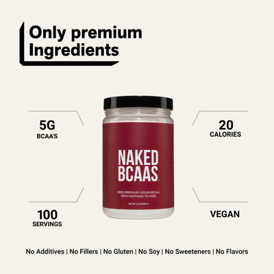 naked bcaa no additives no fillets no gluten