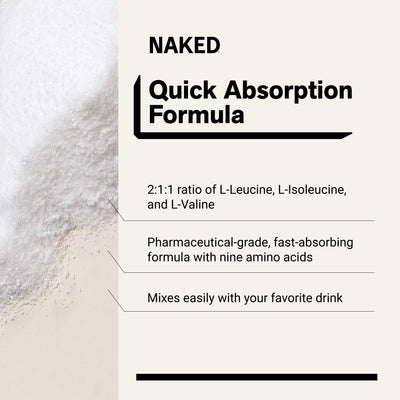 naked eaa fast absorbing formula amino acid