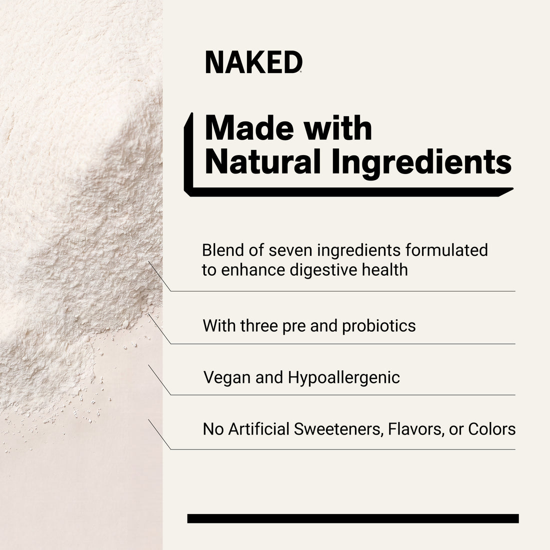 Supplément de santé intestinale | Naked Gut - 40 portions
