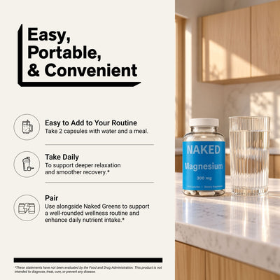 naked magnesium capsule daily use directions