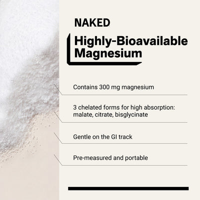 naked magnesium 300 mg capsule product overview