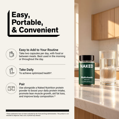 naked men's multivitamin daily use directions