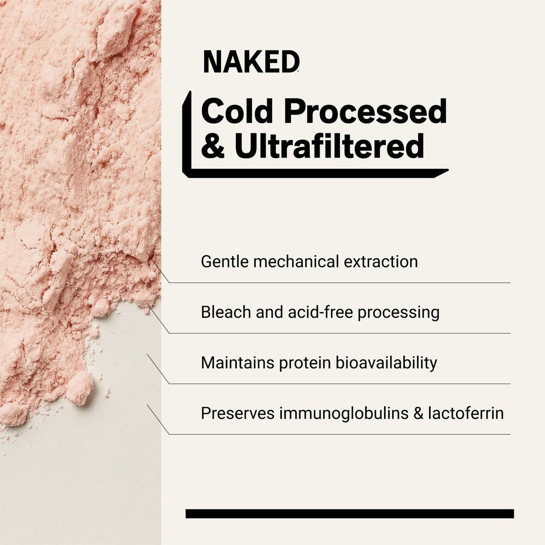 naked whey strawberry 5lb with 3 ingredients and 25g protein.