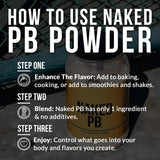Organic Powdered Peanut Butter | Naked PB - 1.5LB