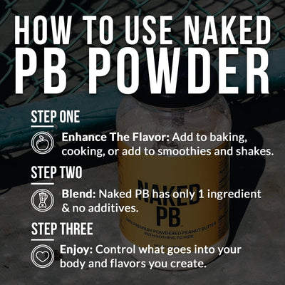Organic Powdered Peanut Butter | Naked PB - 1.5LB