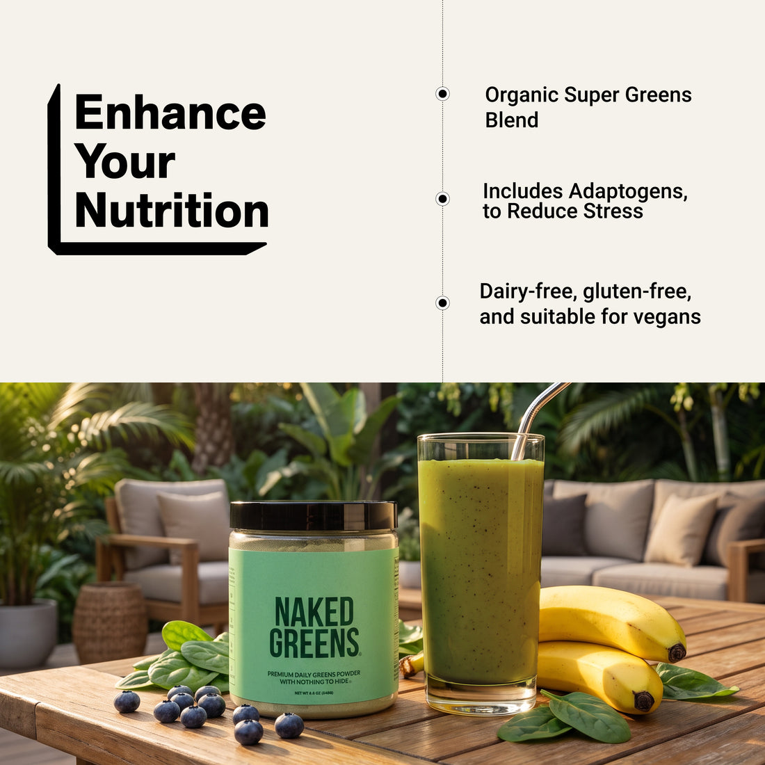 organic super greens blend