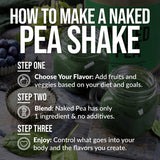 Pea Protein Powder 1lb | Naked Pea - 1lb