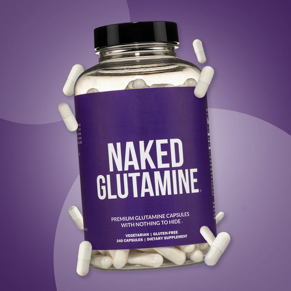 Use our glutamine capsules as needed to replenish glutamine levels, support protein synthesis, and minimize muscle breakdown.