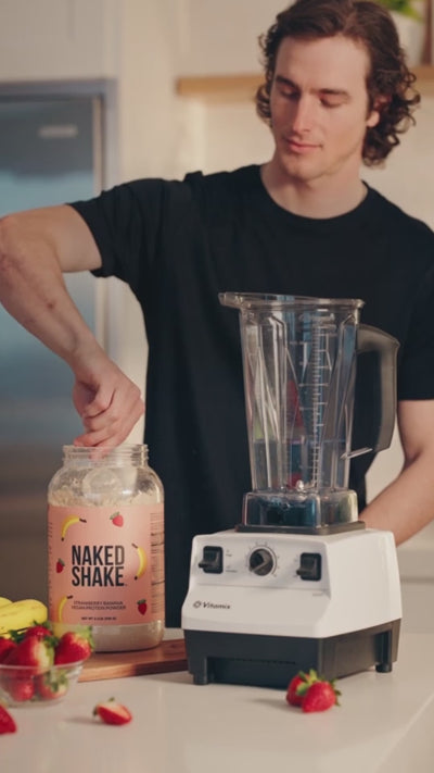 strawberry banana protein shakes