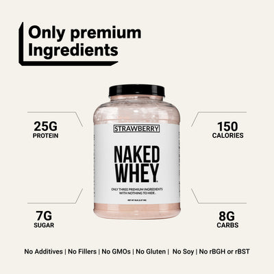 whey isolate protein powder clean ingredient gluten-free soy-free