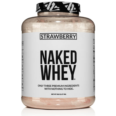 strawberry-whey-protein-powder