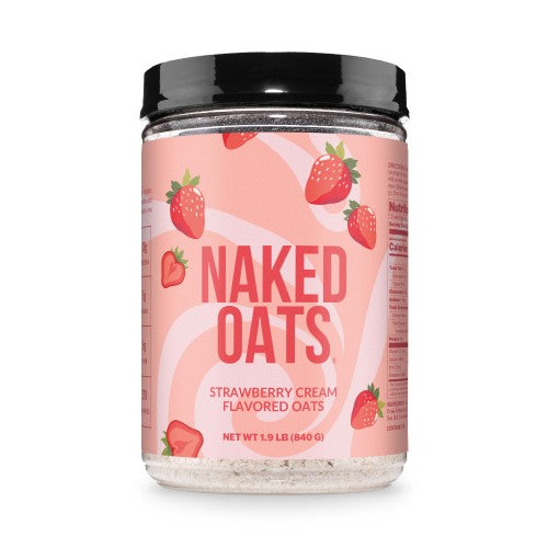 Avoine protéinée à la crème de fraise | Naked Oats