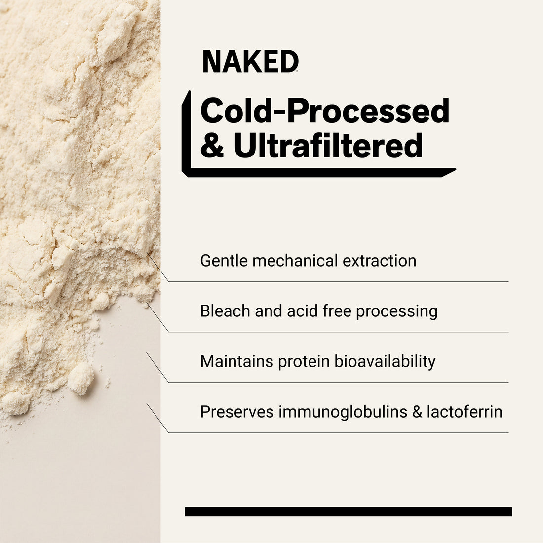 grass fed whey protein sourcing cold processed gmo-free