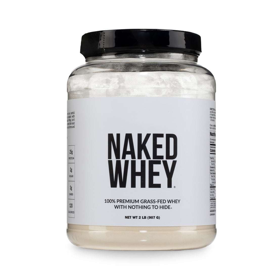 unflavored whey protein powder 2LB