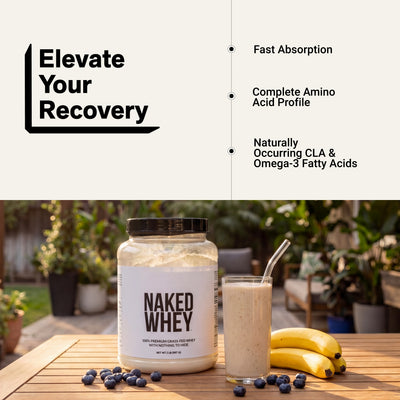 Grass Fed Whey Protein Powder | Naked Whey - 2LB