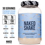 vegan vanilla protein shake