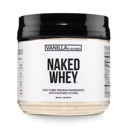 Vanilla Whey Protein Powder 1lb | Naked Vanilla Whey - 1LB
