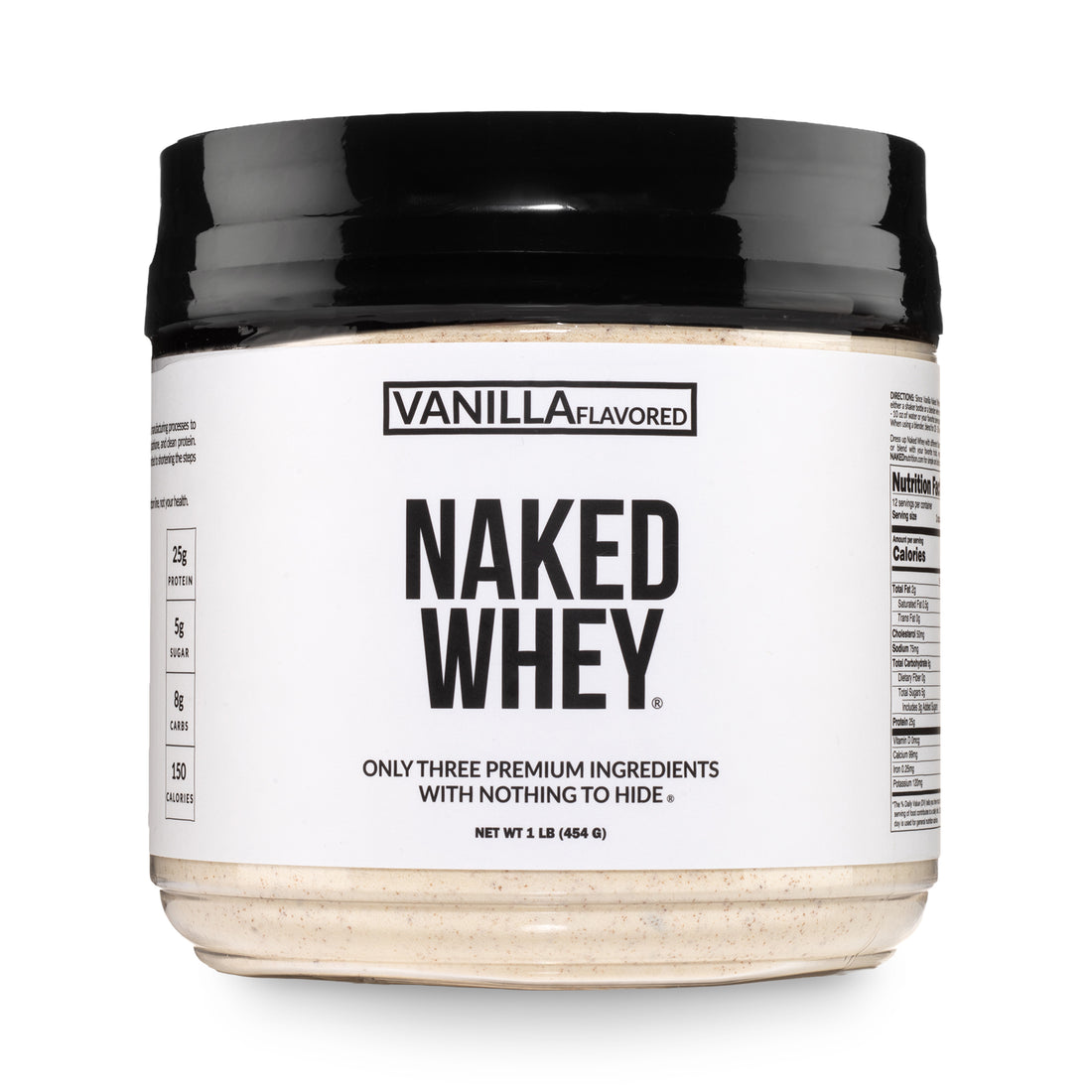vanilla whey protein powder 1LB