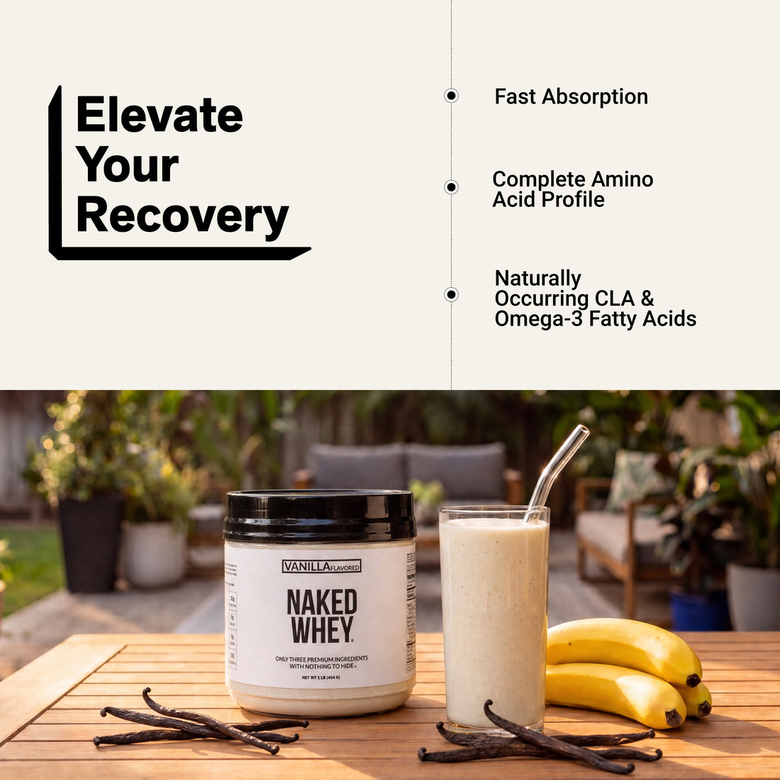 amino acid whey protein omega 3