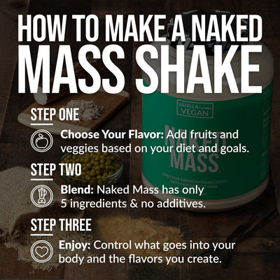 how to use vegan weight gainer