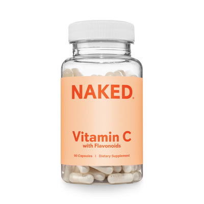 vitamin c gmo-free no-additives gluten-free flavonoids capsules