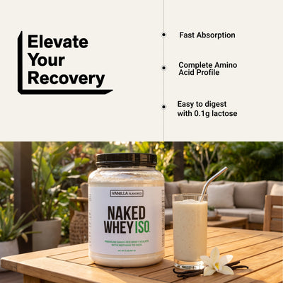 whey protein shake isolate powder amino acid