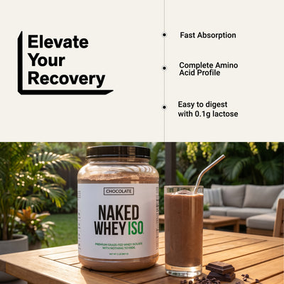 nutrition facts grass fed whey isolate protein powder