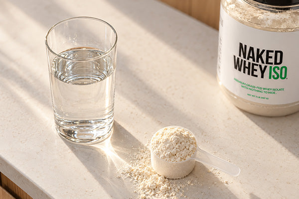 Mix two rounded scoops into 6-10oz of water or your favorite beverage. Dress up with fruits and vegetables.
