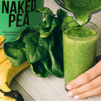 pea protein shake sample